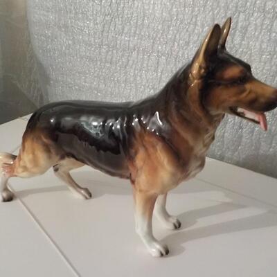 Goebel registered German Shepard Figurine.