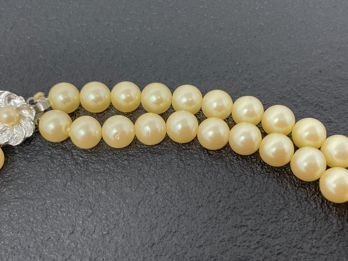 32 Inch Coral Flower Pearl Necklace 14 Karat Gold 4 Strand Hand Carved For  Sale at 1stDibs | 4 layer pearl necklace, coral and pearl pendant, vintage  pearl necklace marked japan