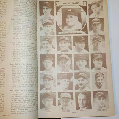 1939 Who's Who Magazine , Major Baseball League.