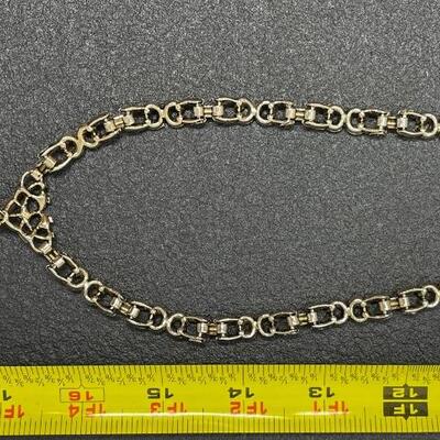 VINTAGE LARGE MEDIEVAL STYLE SHIELD NECKLACE W/ KNIGHT & DRAGON