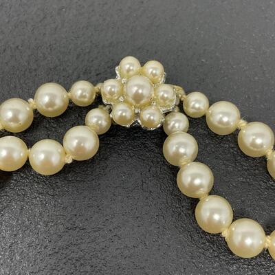 VINTAGE PEARL? NECKLACE W/ JAPAN CLASP