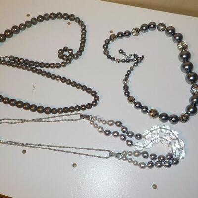 3 Full size Necklaces, ( New)