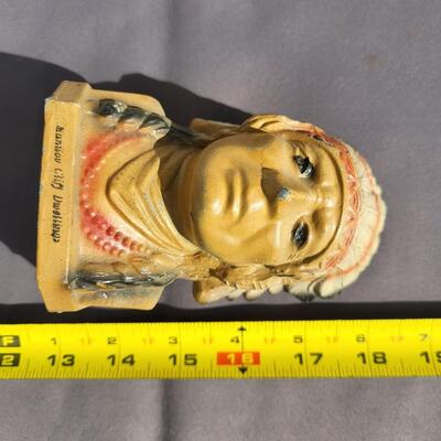MANITOU CLIFF DWELLING NATIVE AMERICAN VINTAGE METAL BANK