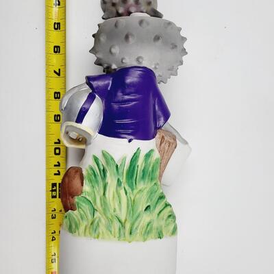 1972 MCCORMICK DISTILLING CO - TSU HORNED FROGS DECANTER