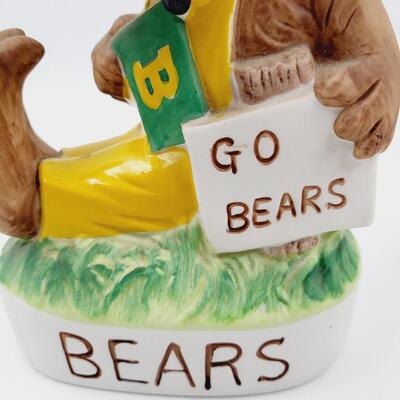 1972 BAYLOR BEARS MCCORMICK DISTILLING CO DECANTER