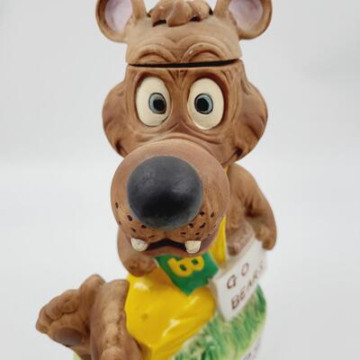 1972 BAYLOR BEARS MCCORMICK DISTILLING CO DECANTER