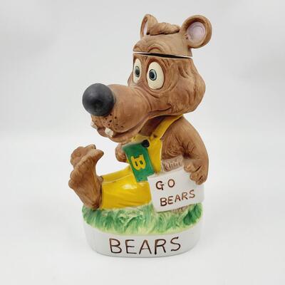 1972 BAYLOR BEARS MCCORMICK DISTILLING CO DECANTER