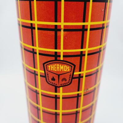 VINTAGE RED THERMOS W/ POLLY RED TOP & CUP