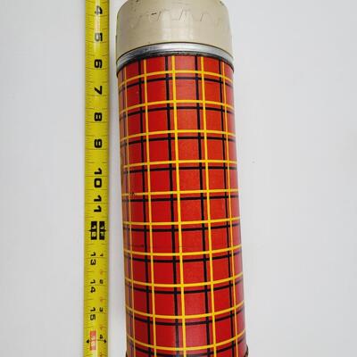 VINTAGE RED THERMOS W/ POLLY RED TOP & CUP