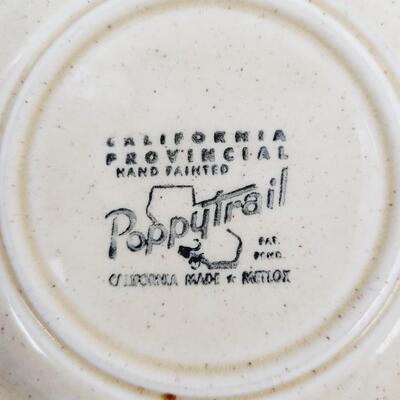 POPPYTRAIL ROOSTER DESIGN PLATE