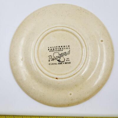 POPPYTRAIL ROOSTER DESIGN PLATE