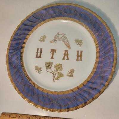 Utah plate made in Japan