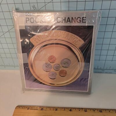 NOS brass pocket change