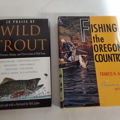 2 Vintage fishing books
