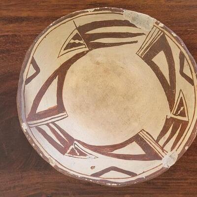 Lot 27: Antique Acoma Pueblo Pottery- Bowl
