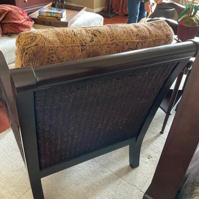 Better by Design Cameron Bark Curved Armchair 2 of 2 retail $599