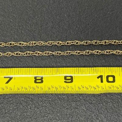 VINTAGE TWISTED CHAIN NECKLACE