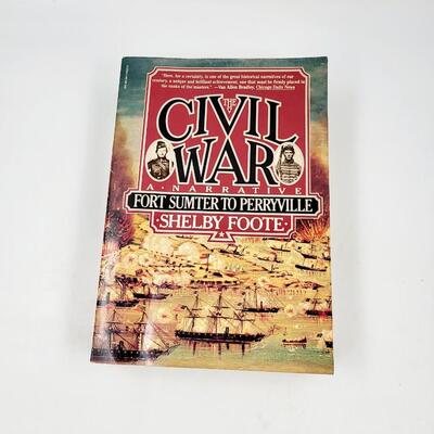 THE CIVIL WAR - A NARRATIVE PAPERBACK BOOK BY SHELBY FOOTE