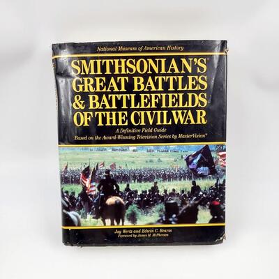 SMITHSONIAN GREAT BATTLES & BATTLEFIELDS OF THE CIVIL WAR HARDBACK BOOK