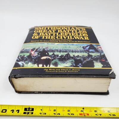 SMITHSONIAN GREAT BATTLES & BATTLEFIELDS OF THE CIVIL WAR HARDBACK BOOK