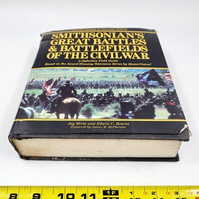 SMITHSONIAN GREAT BATTLES & BATTLEFIELDS OF THE CIVIL WAR HARDBACK BOOK
