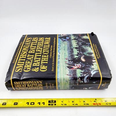 SMITHSONIAN GREAT BATTLES & BATTLEFIELDS OF THE CIVIL WAR HARDBACK BOOK