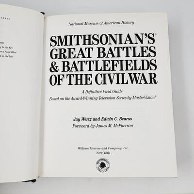 SMITHSONIAN GREAT BATTLES & BATTLEFIELDS OF THE CIVIL WAR HARDBACK BOOK