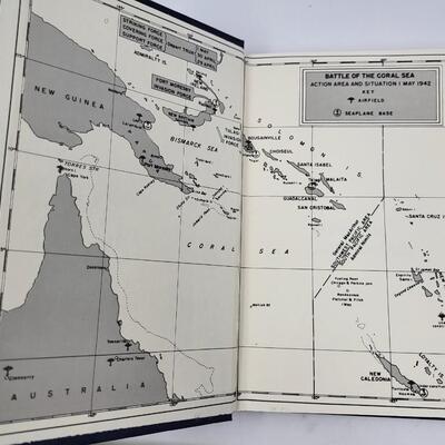 BLUE SKIES & BLOOD "THE BATTLE OF THE CORAL SEA" HARDBACK BOOK