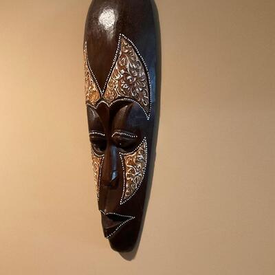 Set of 3 African Masks