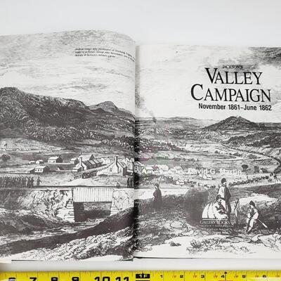 JACKSONS VALLEY CAMPAIGN NOV 1861 - JUNE 1862 HARBACK BOOK