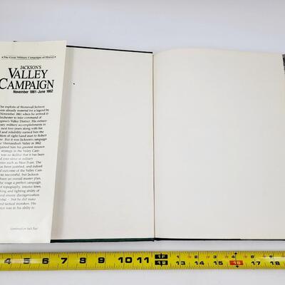 JACKSONS VALLEY CAMPAIGN NOV 1861 - JUNE 1862 HARBACK BOOK