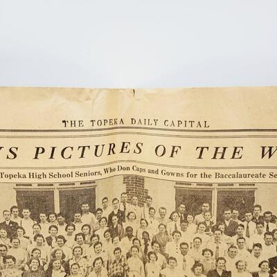 1934 TOPEKA CAPITOL JOURNAL NEWSPAPER