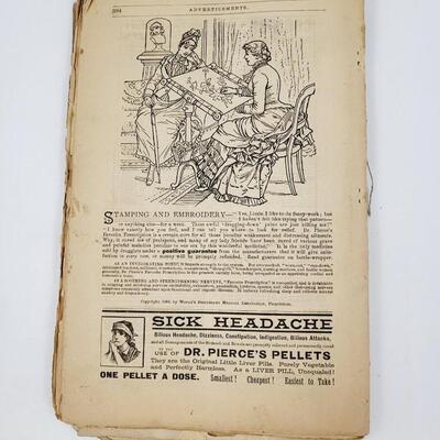 1896 PETERSONS LADIES NATIONAL MAGAZINE