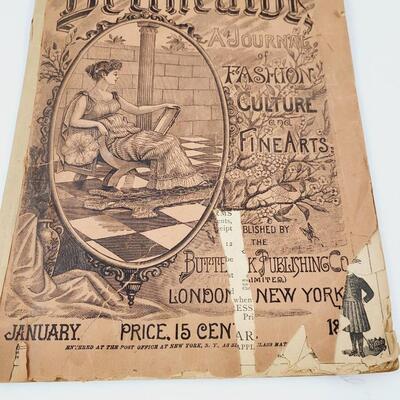 1800s THE DELINEATOR FASHION MAGAZINE