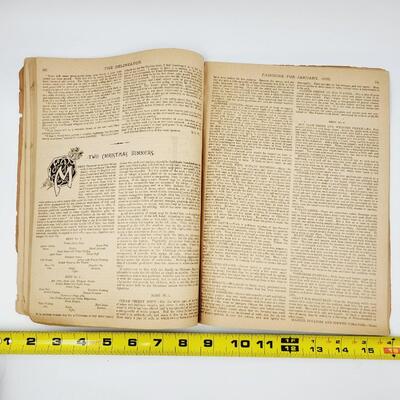 1800s THE DELINEATOR FASHION MAGAZINE