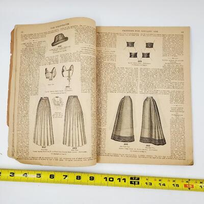 1800s THE DELINEATOR FASHION MAGAZINE