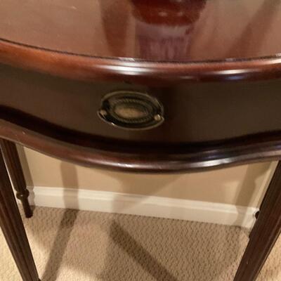 Bombay Co Small semicircular console table