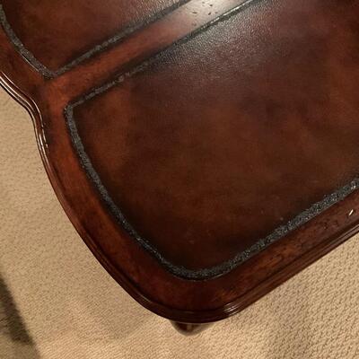 Macys Furniture Leather top Coffee Table