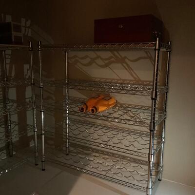 Set of 2 metal Wine Racks