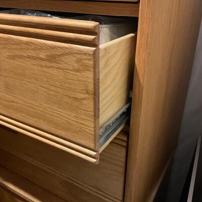 Set of 2 3 Drawer Nightstands