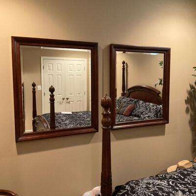 Set of 2 Large Mirrors