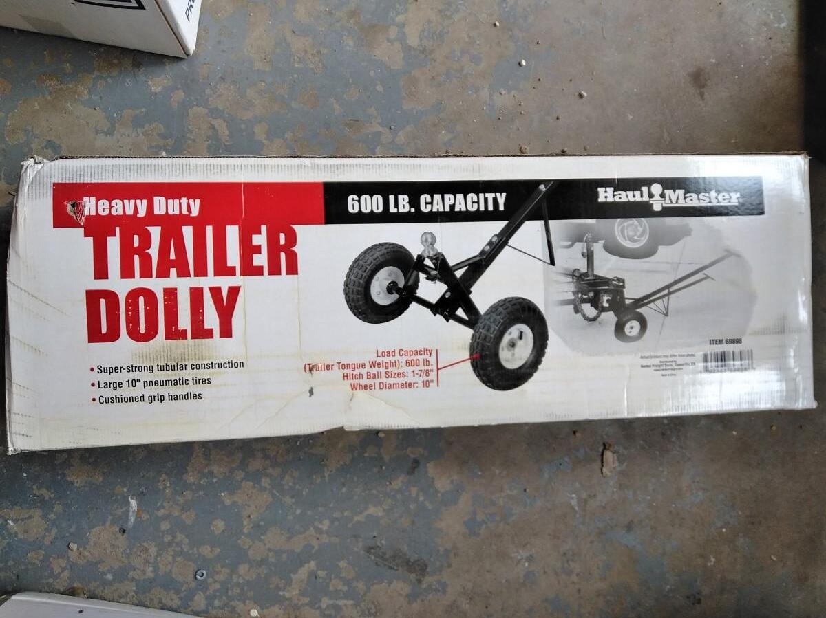LOT 26 NEW HAUL MASTER 600 LB CAPACITY TRAILER DOLLY