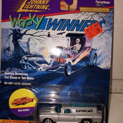 1996 Johnny Lightning Wacky Winner Limited Edition BAD NEWS Series #4 Brand New