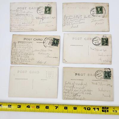 OLD POSTCARDS - PLACES - LOT #1