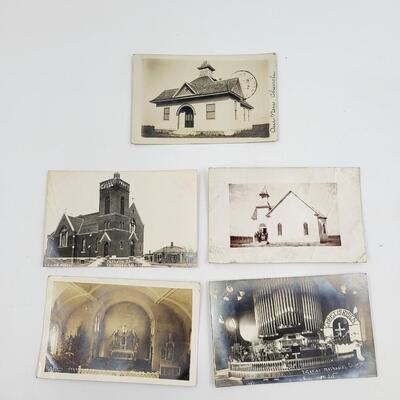 OLD POSTCARDS - CHURCHS