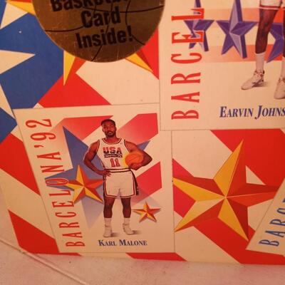 USA Basketball Team 200 Piece Jigsaw Puzzle Barcelona 1992 new in box unopened -- upld 2/1