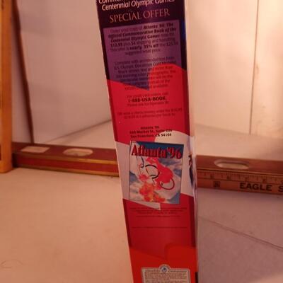 Unopened Wheaties Cereal Box U.S Olympic Team Womens Gymnastics â€˜96 Collectible -- upld 2/1
