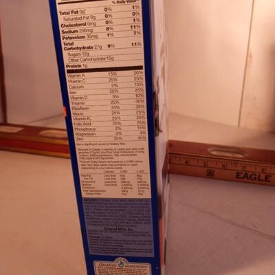 1996 Dion Sanders Honey Frosted Wheaties Cereal Box NEW UNOPENED 14.75 oz. -- upld 2/1