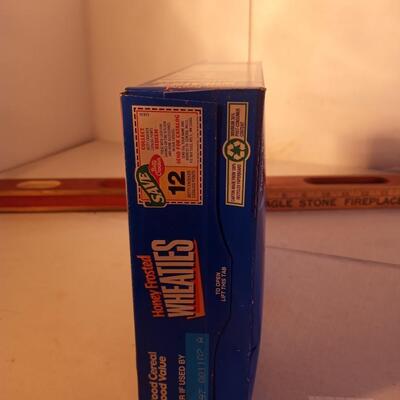 1996 Dion Sanders Honey Frosted Wheaties Cereal Box NEW UNOPENED 14.75 oz. -- upld 2/1