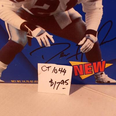 1996 Dion Sanders Honey Frosted Wheaties Cereal Box NEW UNOPENED 14.75 oz. -- upld 2/1